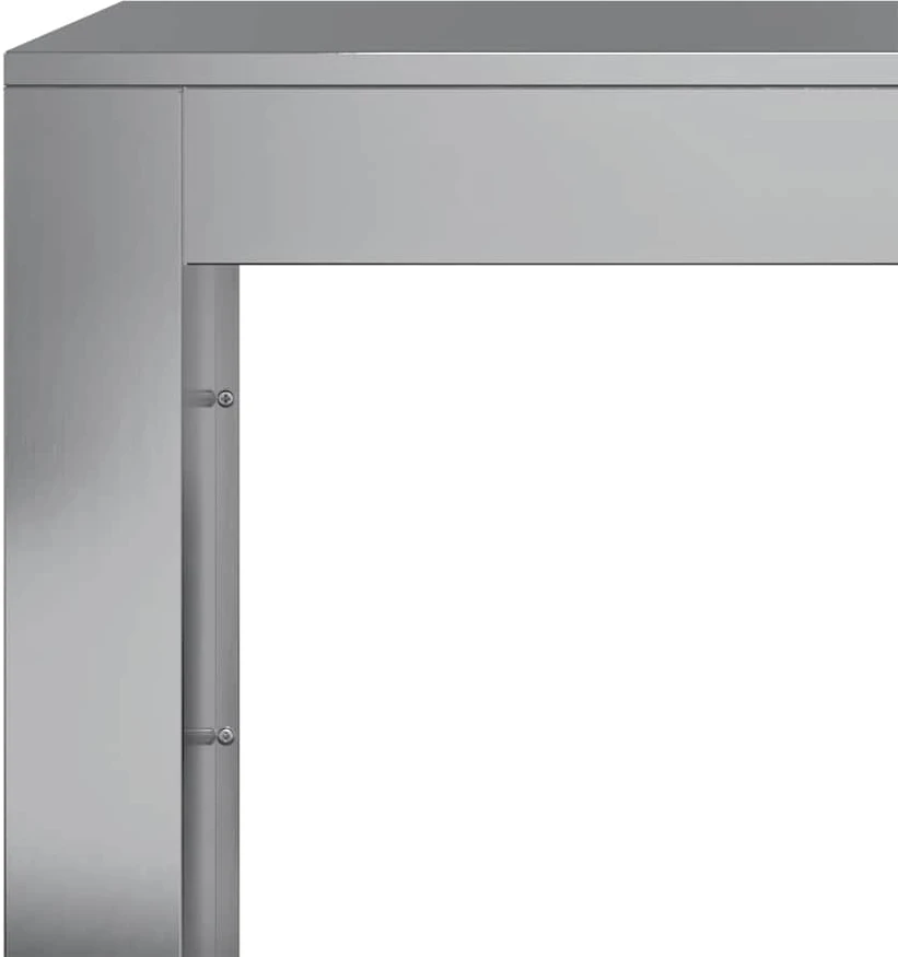 Stovas malkoms, 100x40x60cm, galvanizuotas plienas