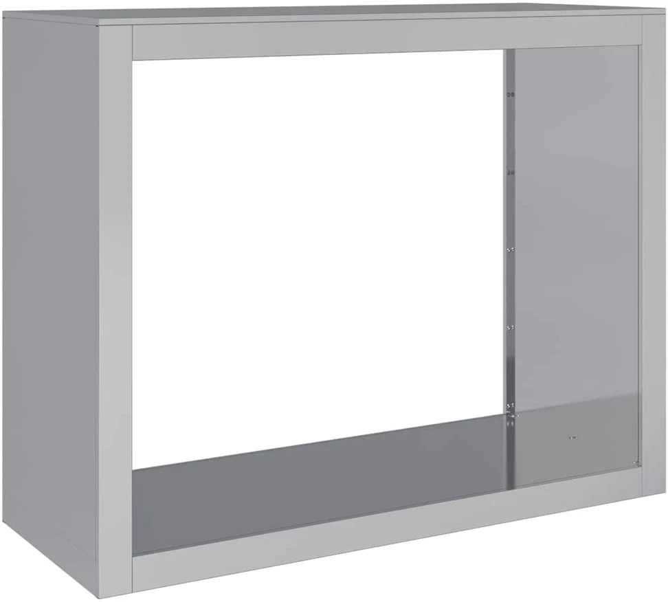 Stovas malkoms, 100x40x80cm, galvanizuotas plienas