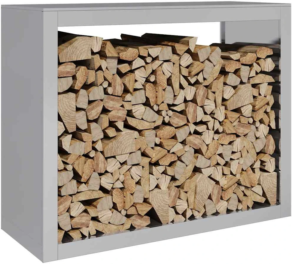Stovas malkoms, 100x40x80cm, galvanizuotas plienas