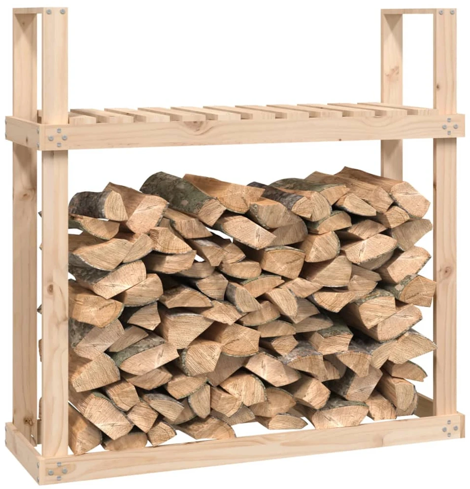 Stovas malkoms, 110x35x108,5cm, pušies medienos masyvas