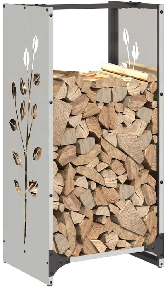 Stovas malkoms, 40x30x80 cm, nerūdijantis plienas