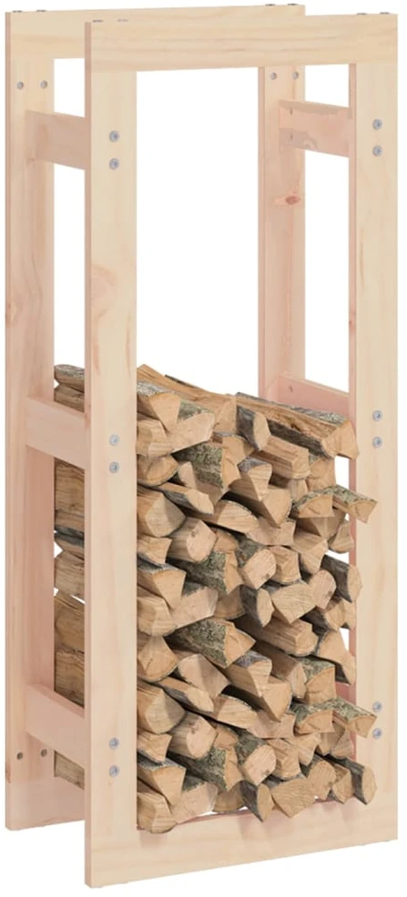 Stovas malkoms, 41x25x100cm, pušies medienos masyvas