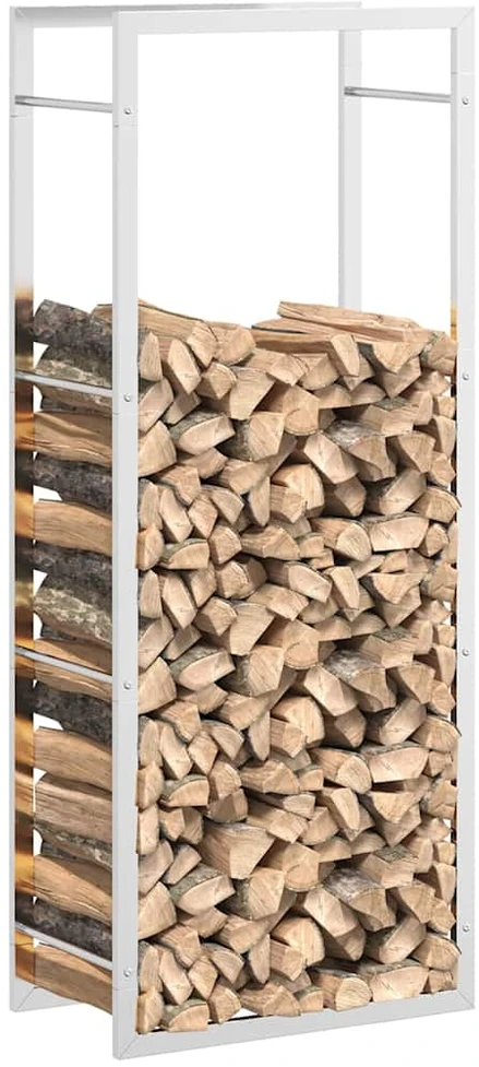 Stovas malkoms, 50x28x132 cm, nerūdijantis plienas