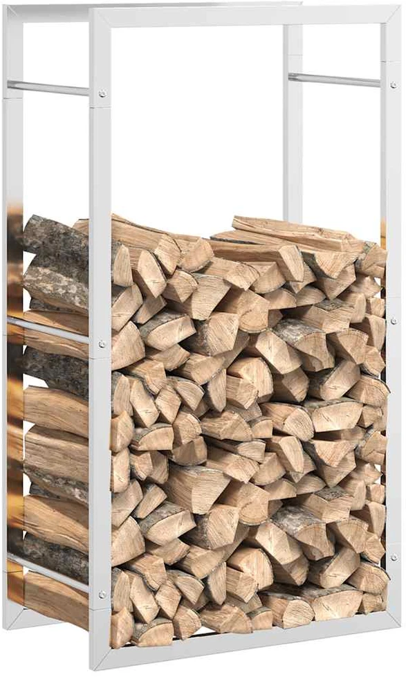 Stovas malkoms, 50x28x94 cm, nerūdijantis plienas