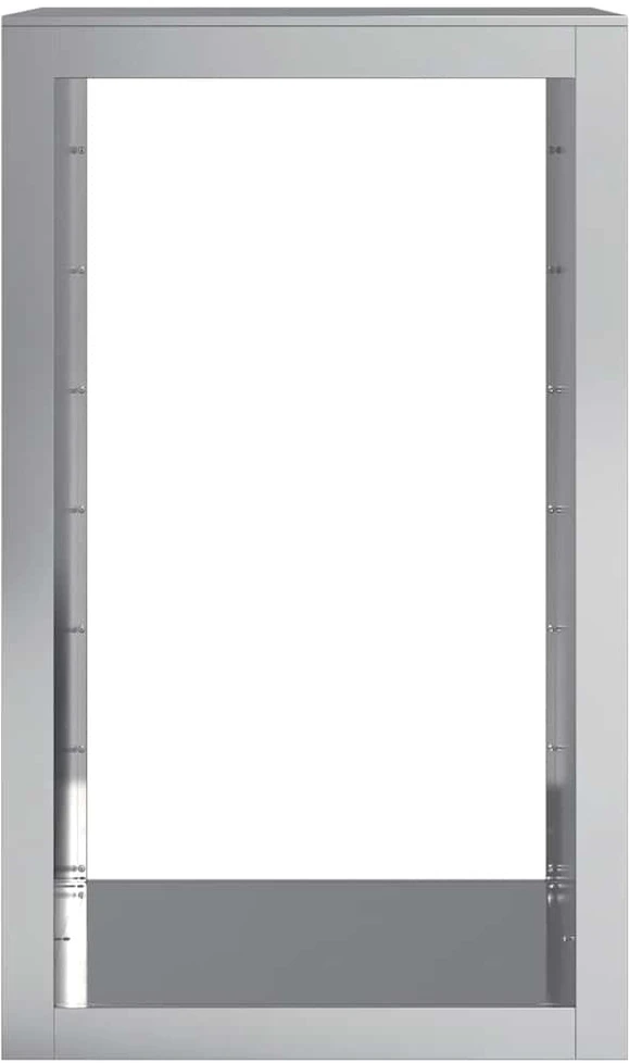 Stovas malkoms, 60x40x100cm, galvanizuotas plienas