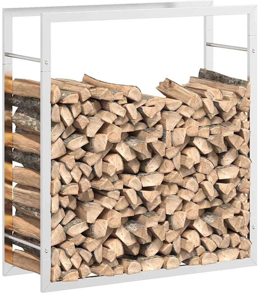 Stovas malkoms, 80x28x86 cm, nerūdijantis plienas