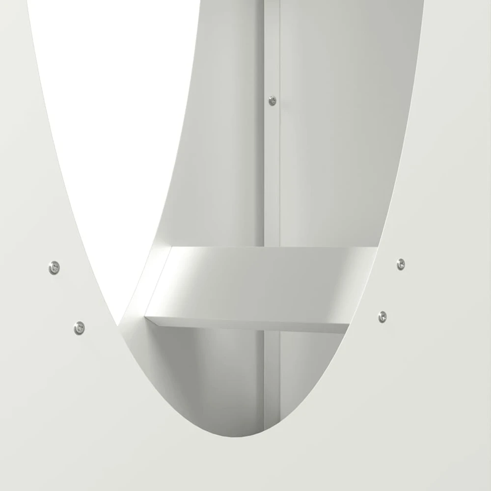 Stovas malkoms, balta, 50x23x100 cm, šaltai valcuotas plienas