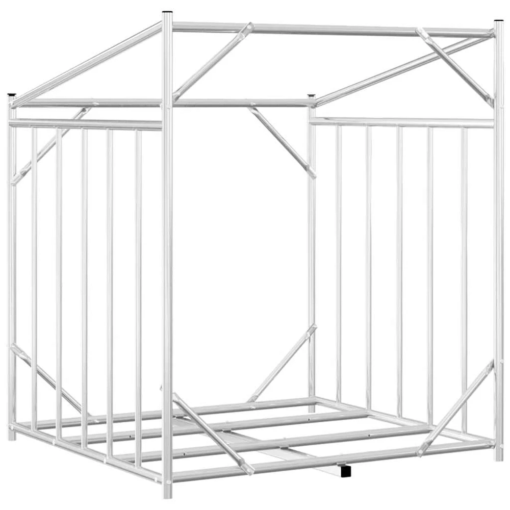 Stovas malkoms su apdangalu nuo lietaus, 100,5x100,5x110,5cm