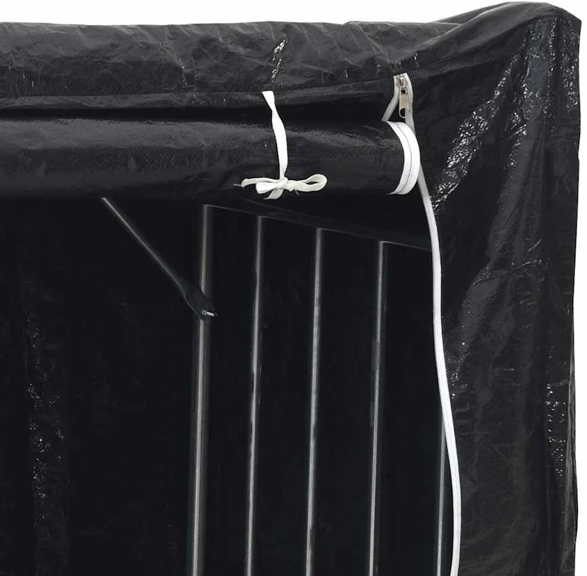 Stovas malkoms su apdangalu nuo lietaus, 100,5x40,5x110,5cm