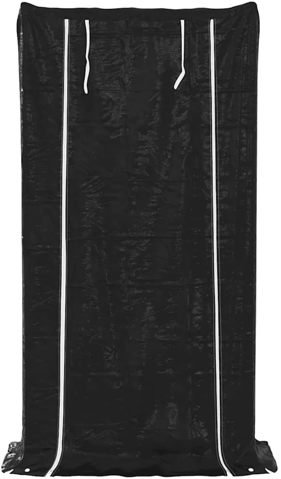 Stovas malkoms su apdangalu nuo lietaus, 100x40x200cm
