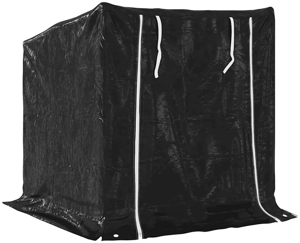 Stovas malkoms su apdangalu nuo lietaus, 100,5x100,5x110,5cm