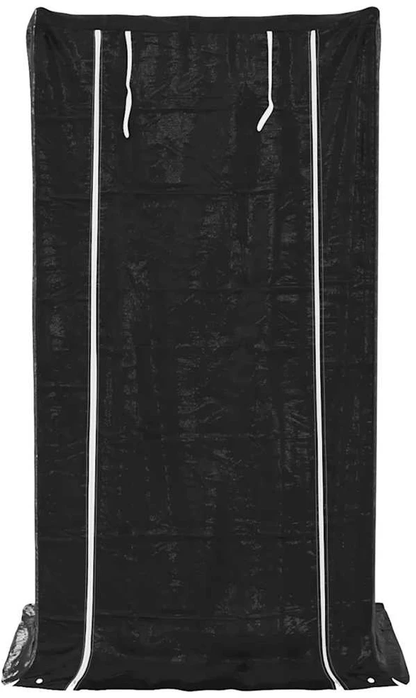 Stovas malkoms su apdangalu nuo lietaus, 100x80x200cm