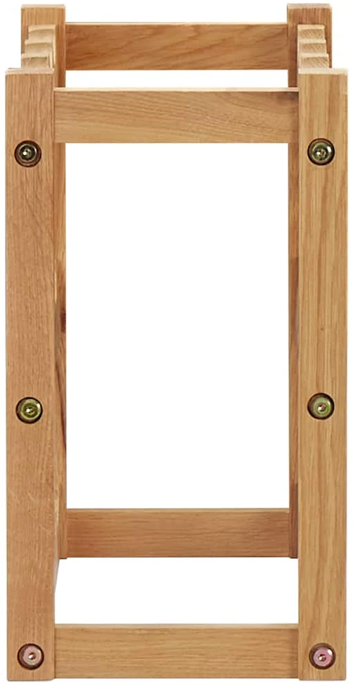 Stovas vynui skirtas 12 butelių, 47x21x36cm, ąžuolo masyvas