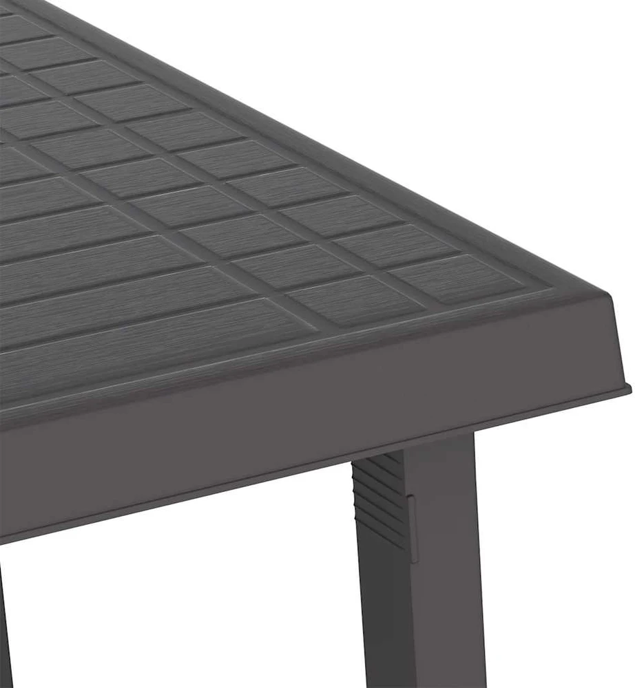 Stovyklavimo stalas, antracito, 79x56x64cm, PP