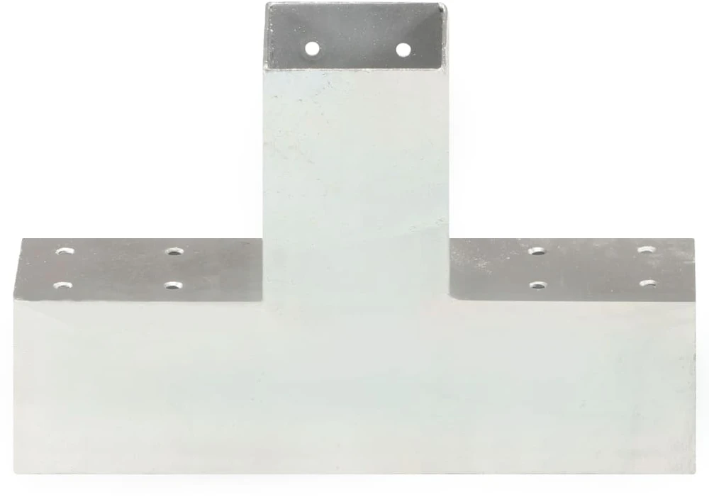 Stulpo sujungimas, 71x71mm, galvanizuotas metalas, X formos