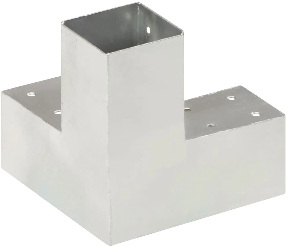 Stulpo sujungimas, 71x71mm, galvanizuotas metalas, Y formos