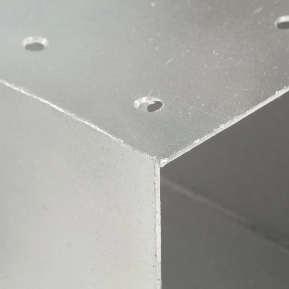 Stulpo sujungimas, 81x81mm, galvanizuotas metalas, Y formos