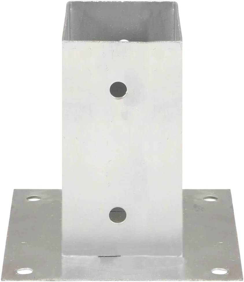Stulpų pagrindai, 4vnt., galvanizuotas metalas, 71mm