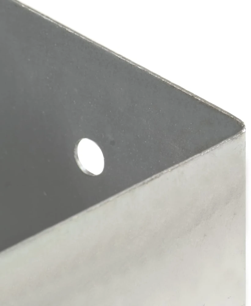 Stulpų pagrindai, 4vnt., galvanizuotas metalas, 71mm