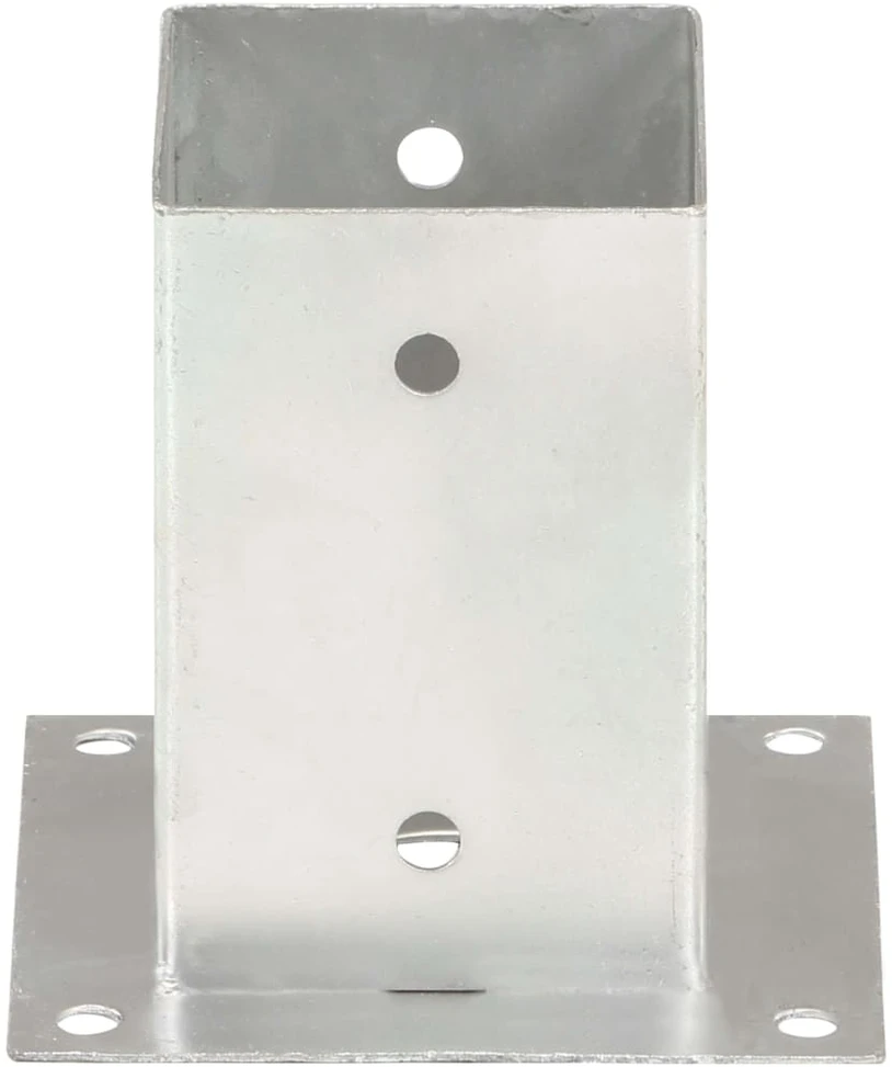 Stulpų pagrindai, 4vnt., galvanizuotas metalas, 91mm