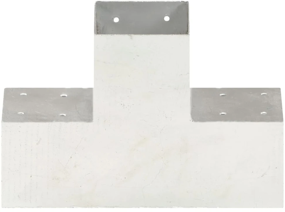Stulpų sujungimai, 4vnt., 101x101mm, metalas, X formos