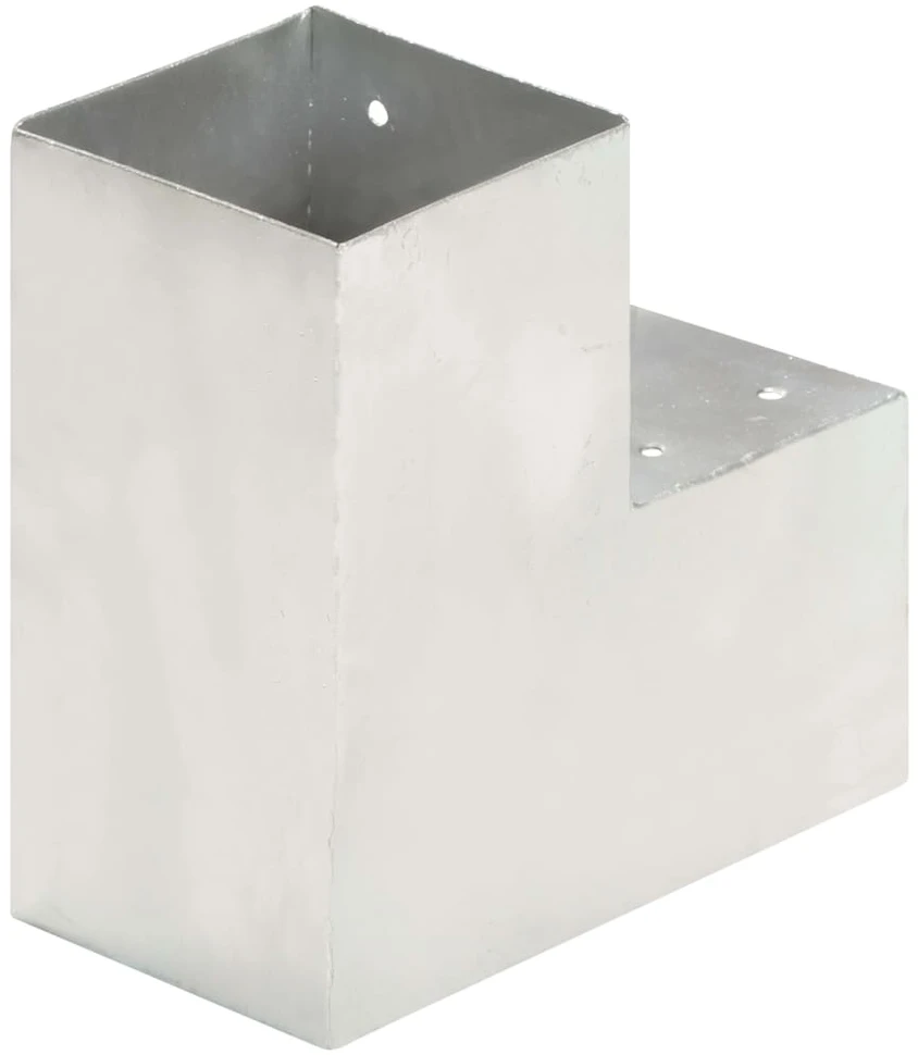 Stulpų sujungimai, 4vnt., 101x101mm, metalas, L formos