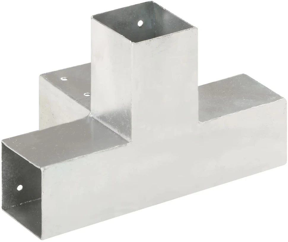 Stulpų sujungimai, 4vnt., 71x71mm, metalas, X formos