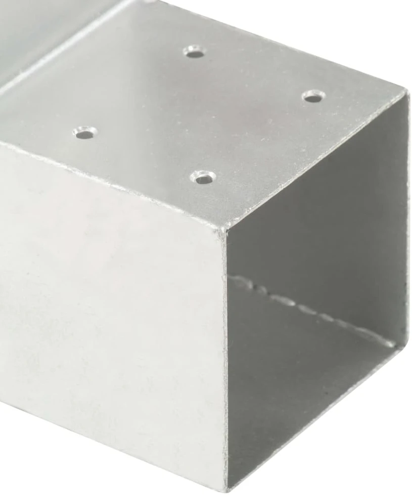 Stulpų sujungimai, 4vnt., 91x91mm, metalas, L formos