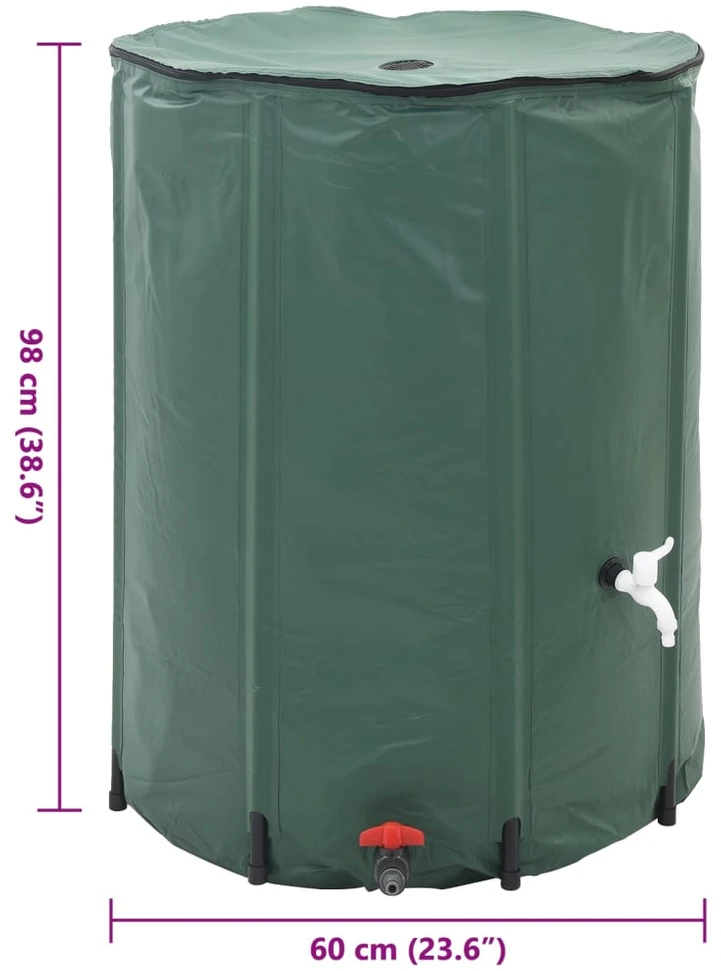 Sudedama Lietaus Vandens Talpa 250 l