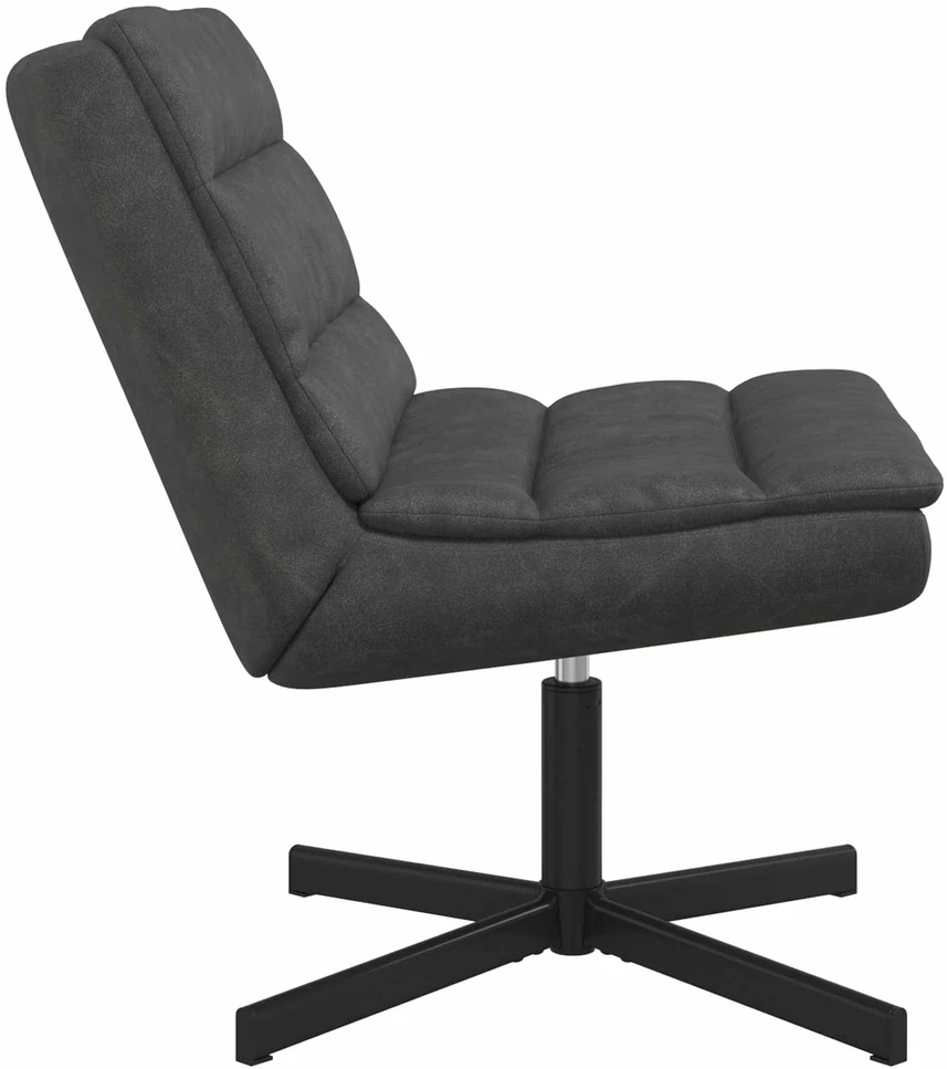 Sukamasis krėslas Juoda 63 x 75 x 76 cm Antikinis PU