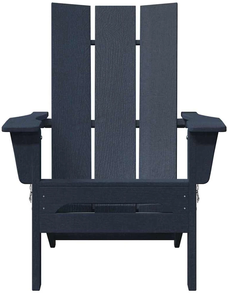 Sulankstoma Adirondack kėdė Jūrinė mėlyna 80,5 x 74,5 x 92 cm