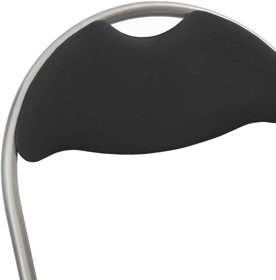Sulankstoma kėdė 2 pcs Juoda ir pilka 48 x 43,5 x 81 cm
