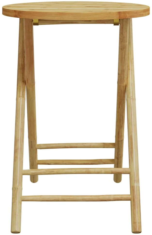Sulankstomas sodo stalas, 55x75cm, bambukas