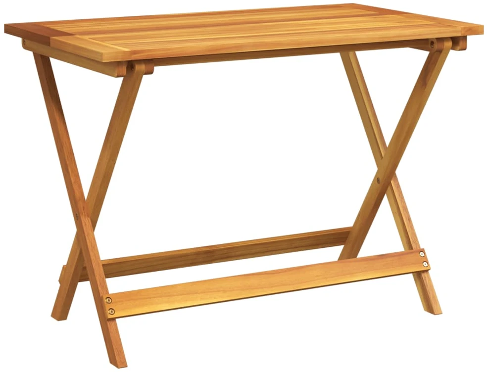 Sulankstomas sodo stalas, 90x52,5x65cm, akacijos masyvas