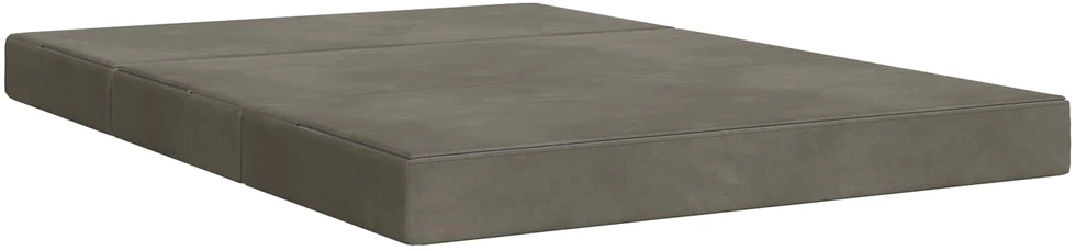 Čiužinys Sulankstomas Sofos Lova 140 x 67 x 45 cm Šviesiai pilka