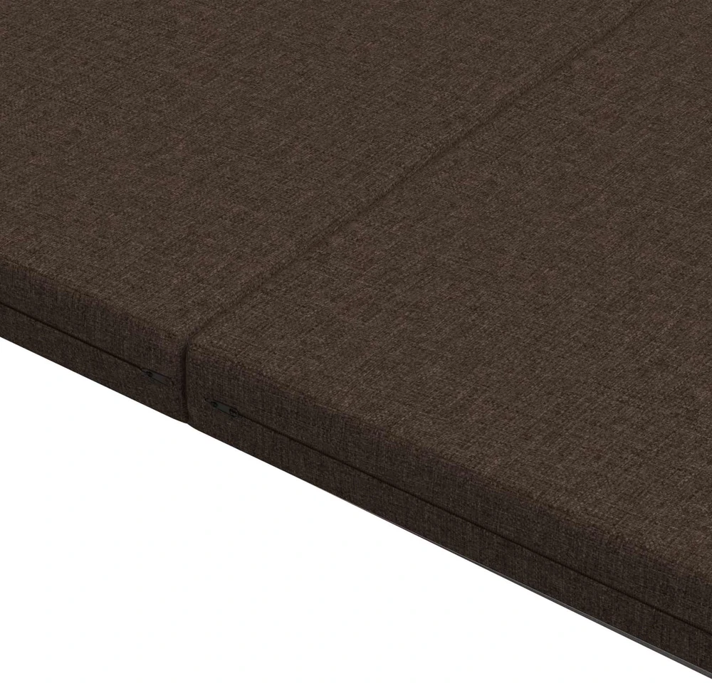 Čiužinys Sulankstomas Sofos Lova 140 x 67 x 15 cm Taupe