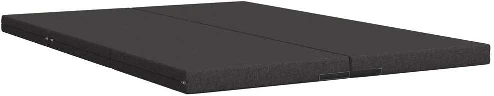 Čiužinys Sulankstomas Sofos Lova 140 x 67 x 15 cm Tamsiai pilka