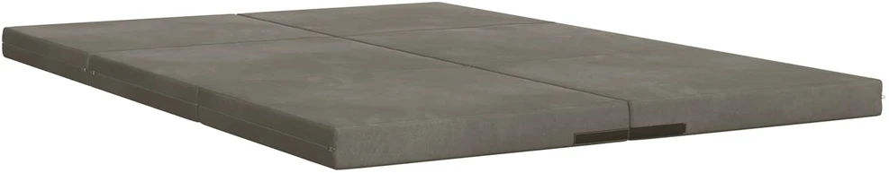 Čiužinys Sulankstomas Sofos Lova 140 x 67 x 15 cm Šviesiai pilka
