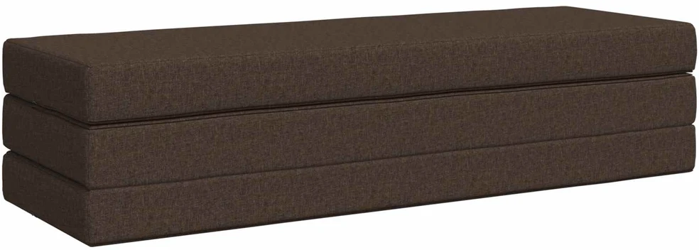 Čiužinys Sulankstomas Sofos Lova 180 x 67 x 45 cm Taupe