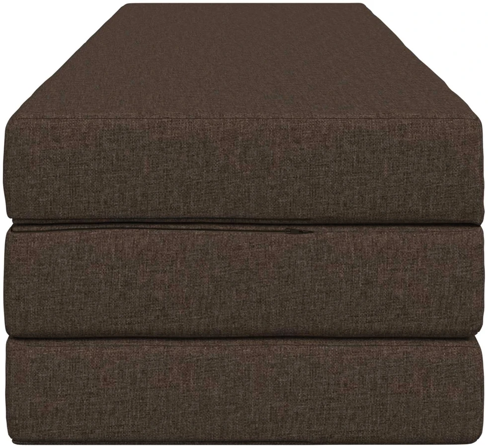 Čiužinys Sulankstomas Sofos Lova 200 x 67 x 45 cm Taupe