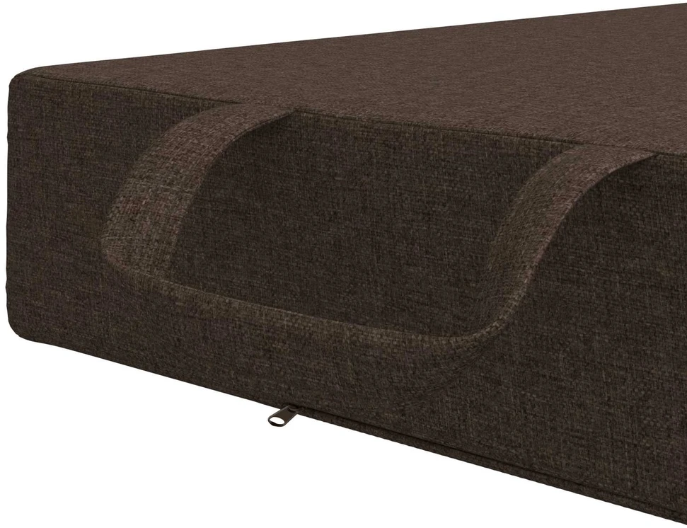 Čiužinys Sulankstomas Sofos Lova 75 x 63 x 45 cm Taupe