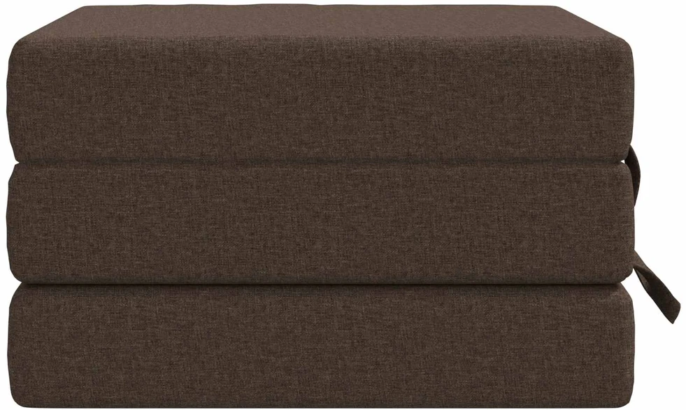 Čiužinys Sulankstomas Sofos Lova 75 x 63 x 45 cm Taupe