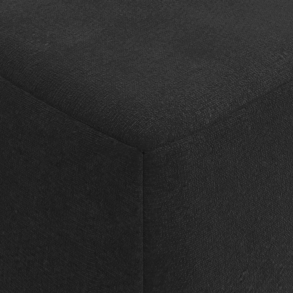 Sofa Sulankstomas Sofos Lova Juoda 60 x 70 x 41 cm Audinys