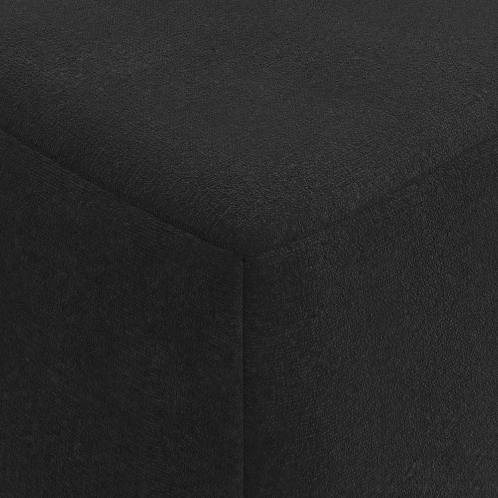 Sofa Sulankstomas Sofos Lova Juoda 60 x 70 x 41 cm Audinys