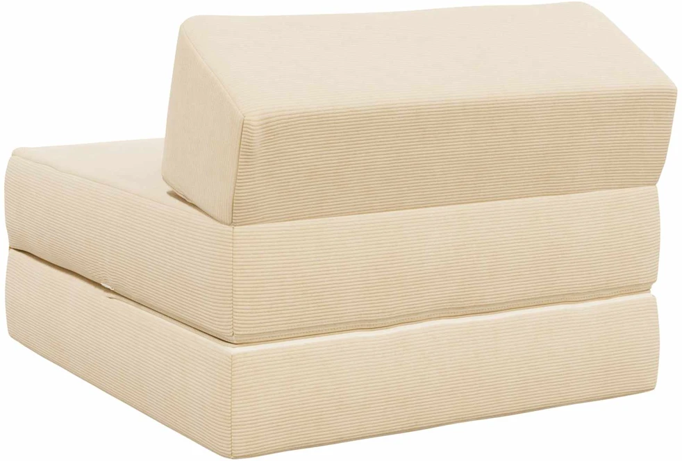Sofa Sulankstomas Sofos Lova Kreminė 60 x 70 x 41 cm Audinys