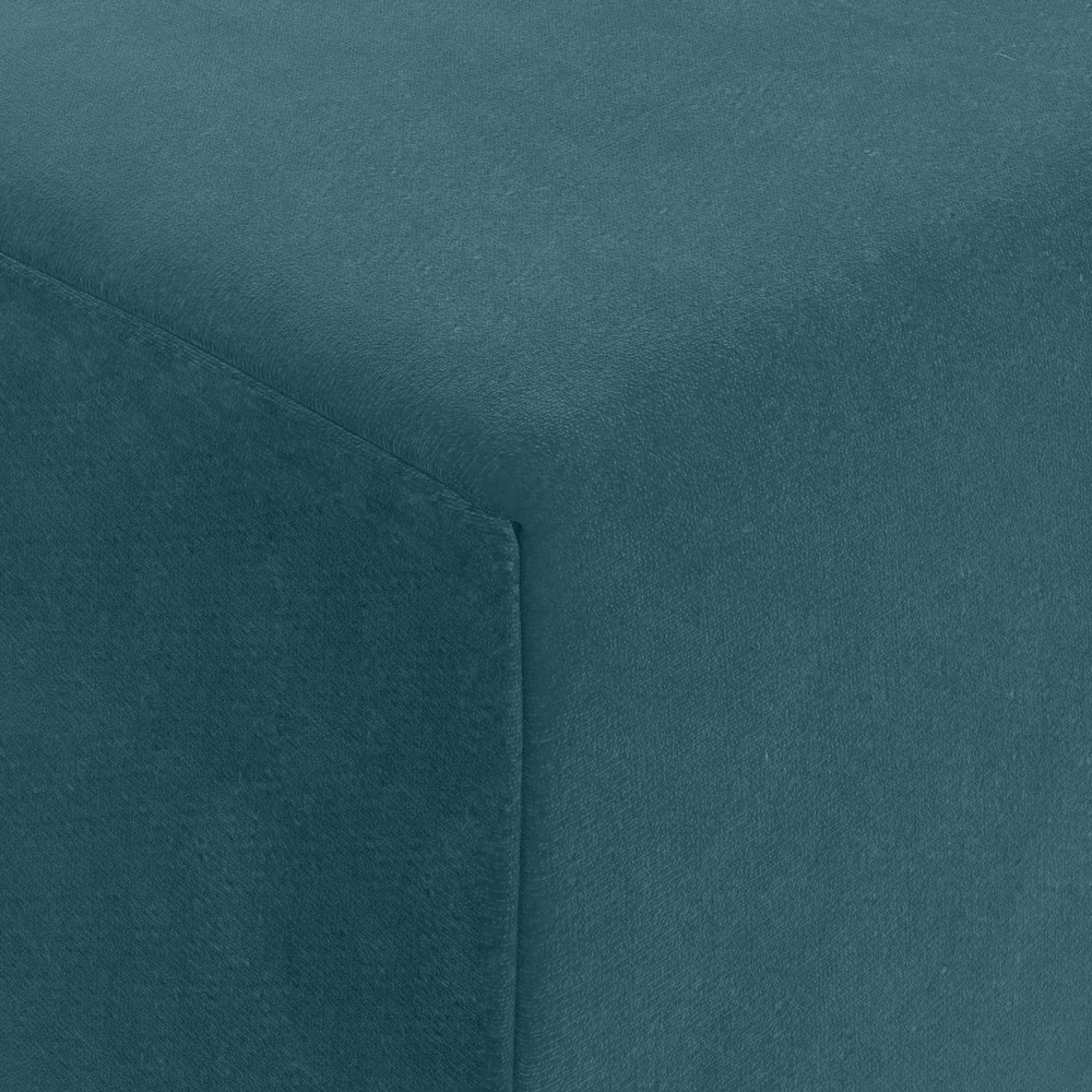 Sofa Sulankstomas Sofos Lova Mėlyna 200 x 70 x 15 cm Aksomas