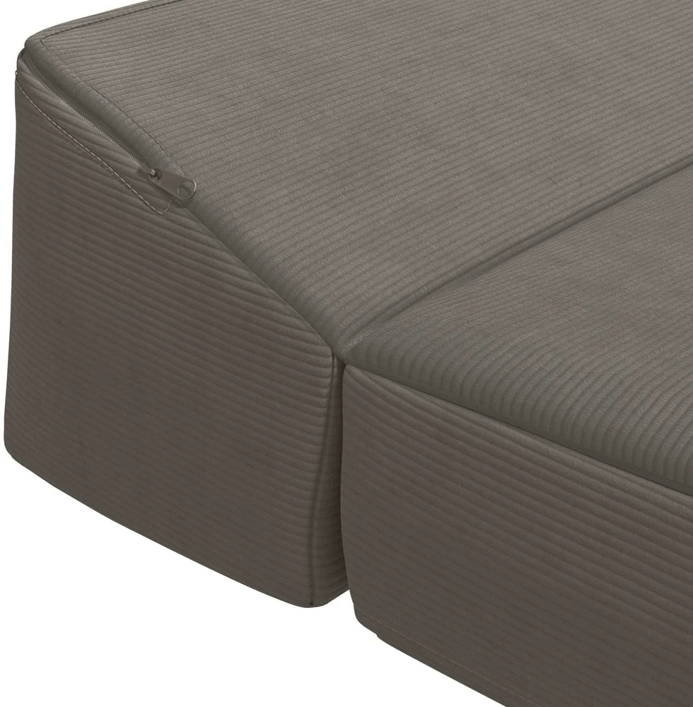 Sofa Sulankstomas Sofos Lova Šviesiai pilka 200 x 70 x 10 cm