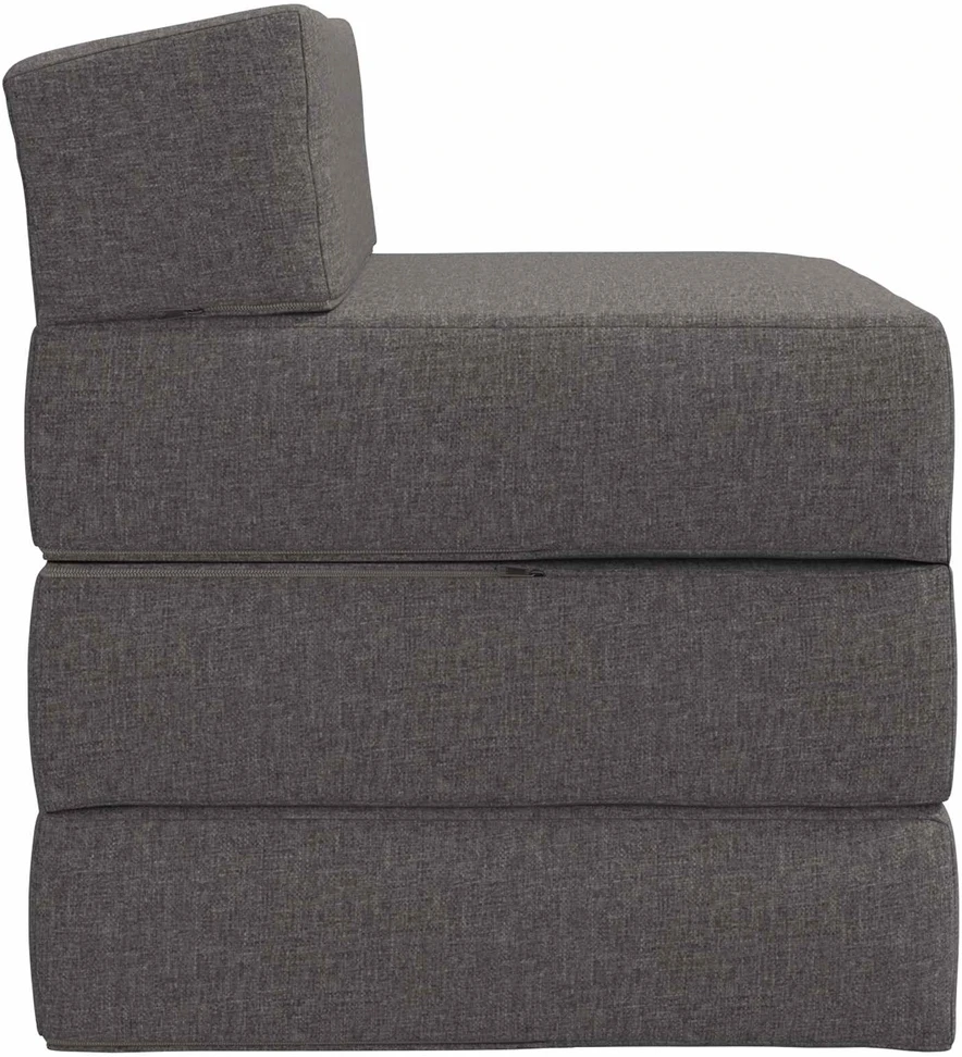 Sofa Sulankstomas Sofos Lova Šviesiai pilka 70 x 60 x 63 cm Audinys