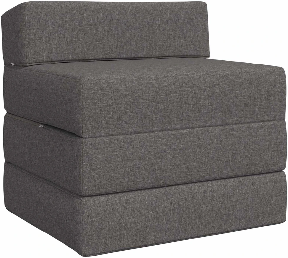 Sofa Sulankstomas Sofos Lova Šviesiai pilka 70 x 60 x 63 cm Audinys