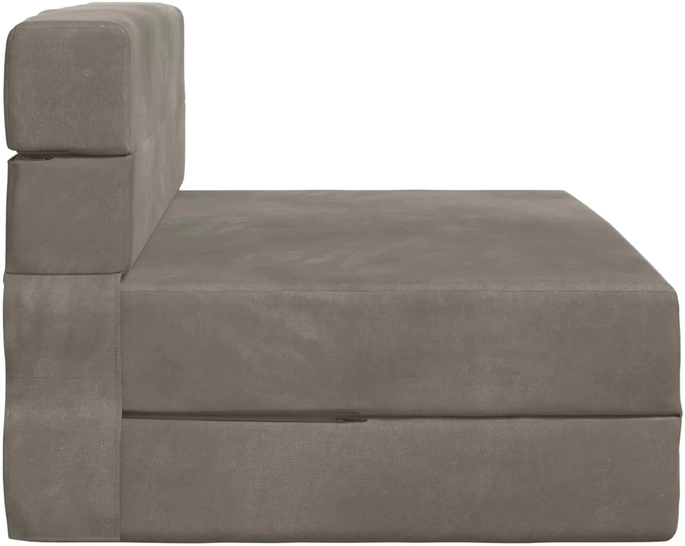 Sofa Sulankstomas Sofos Lova Šviesiai pilka 70 x 72 x 60 cm Audinys